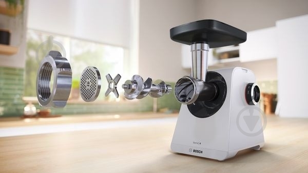 ВИТРИНА! Мясорубка Bosch MultiPower Series 4 MFWS420W - фото 36