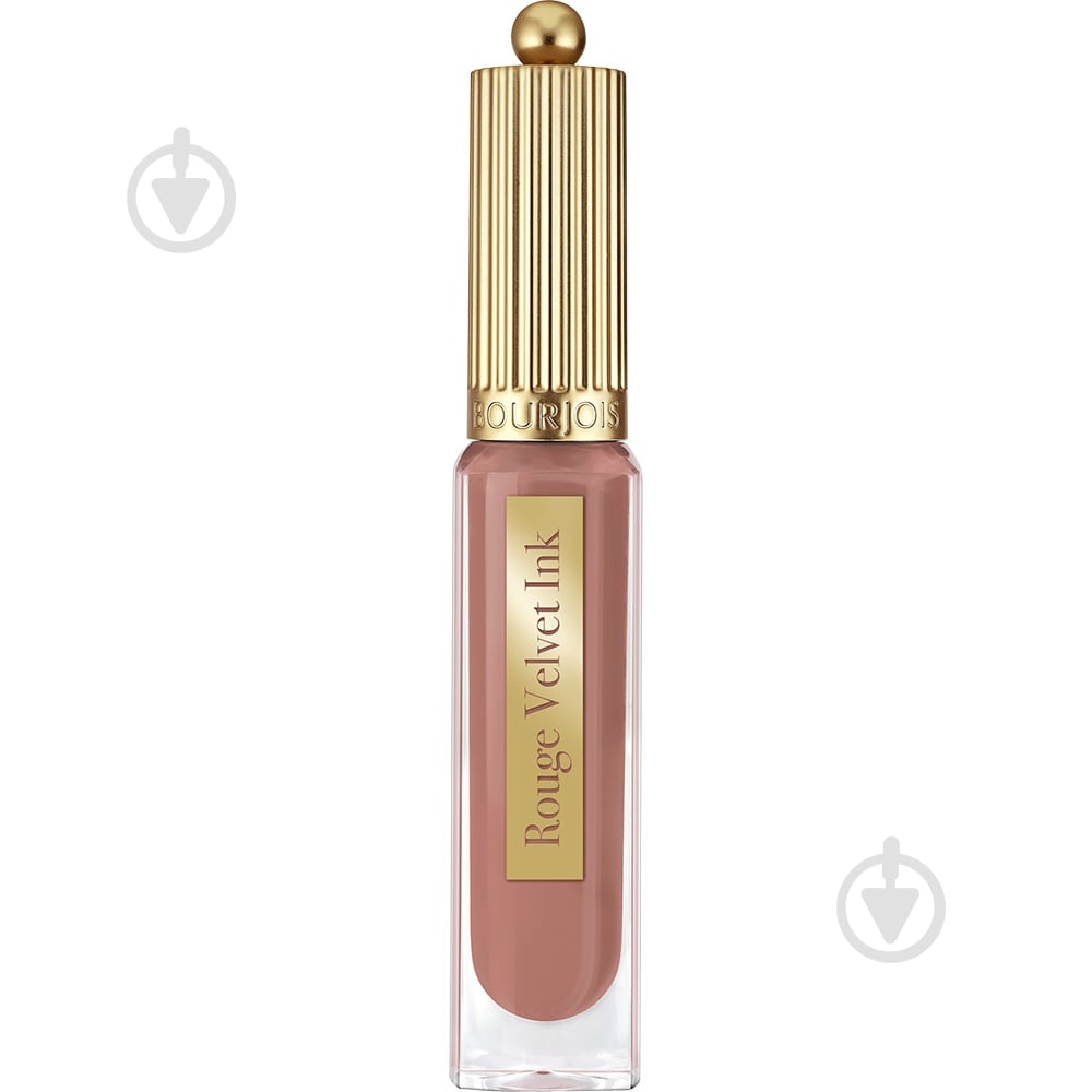 Помада рідка Bourjois Rouge Velvet Ink 13 Коричнево-бежевий 3,5 мл - фото 1