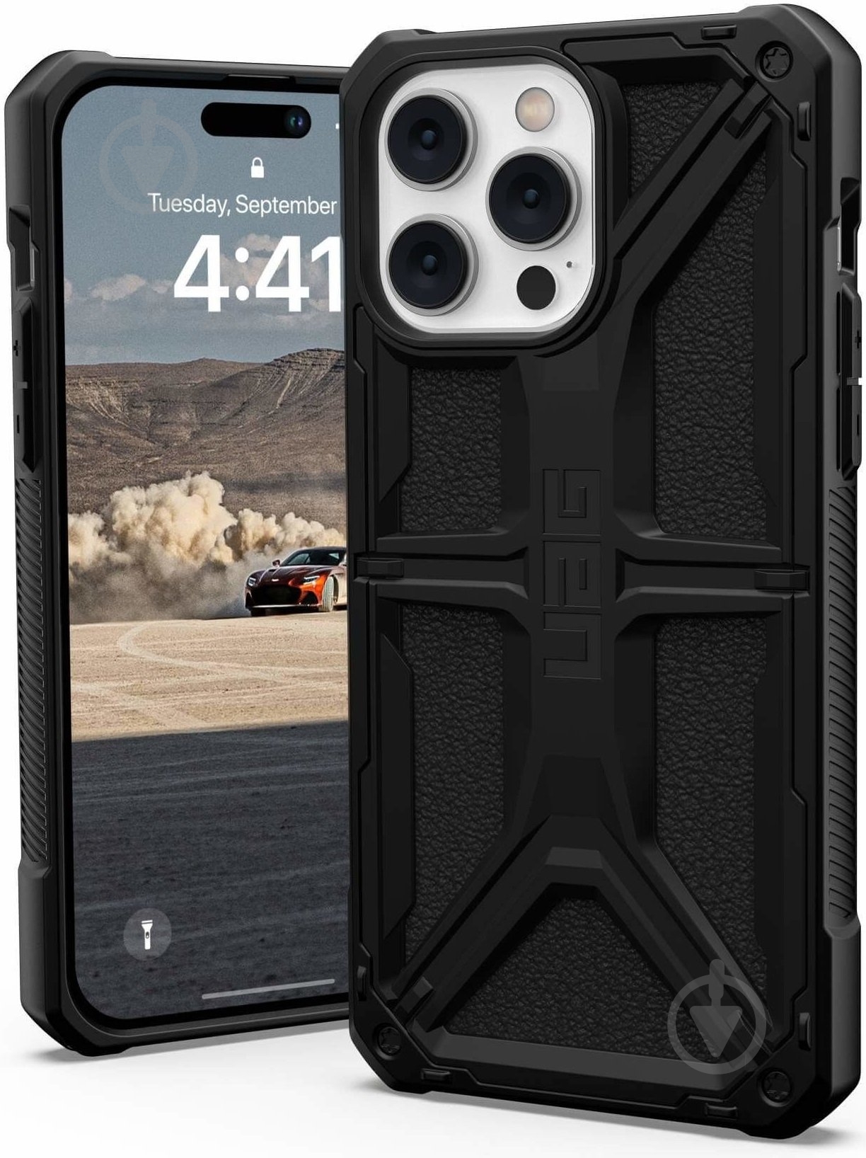 Чехол UAG Monarch для Apple iPhone 14 Pro Max black (114035114040) - фото 4