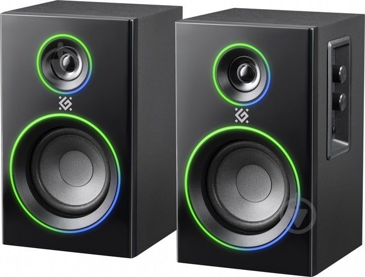 Акустическая система Defender 2.0 black Solar 12 (65712) - фото 1