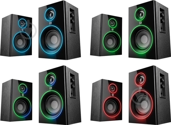 Акустическая система Defender 2.0 black Solar 12 (65712) - фото 6