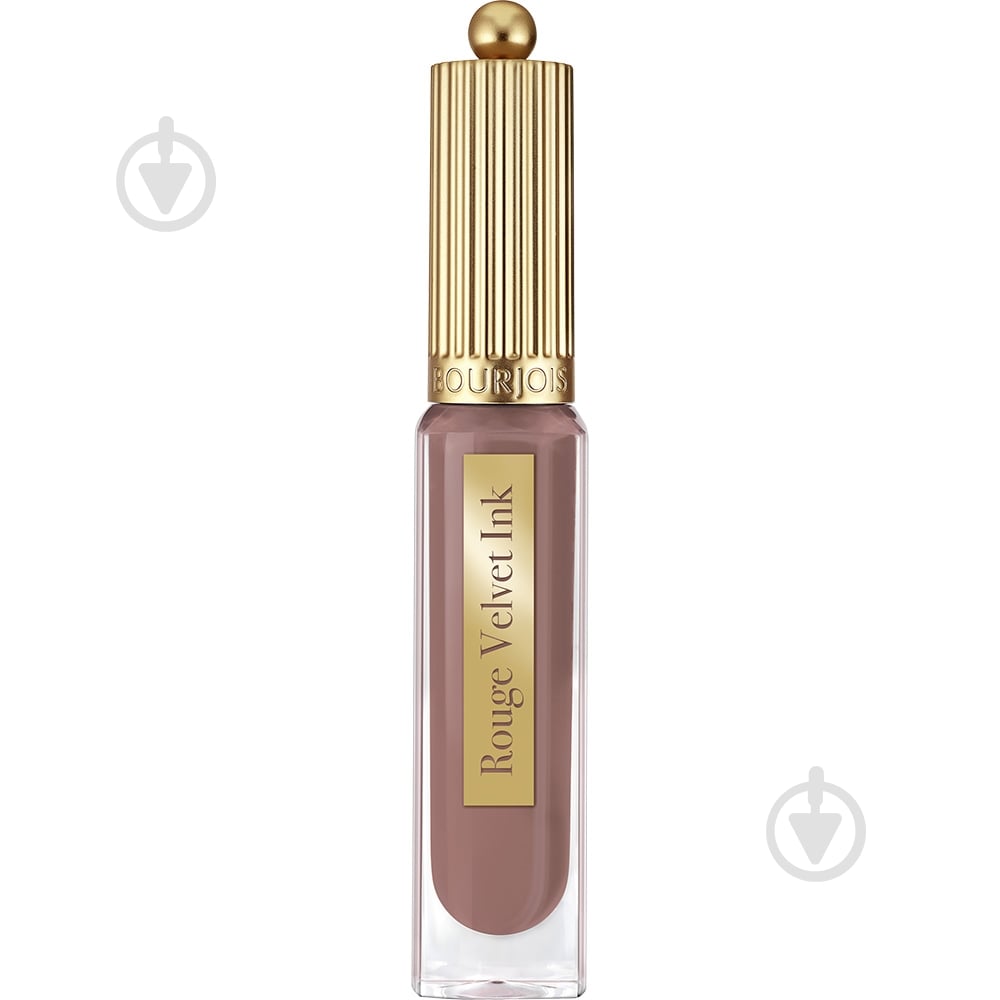 Помада рідка Bourjois Rouge Velvet Ink 14 Сіро-коричневий 3,5 мл - фото 1