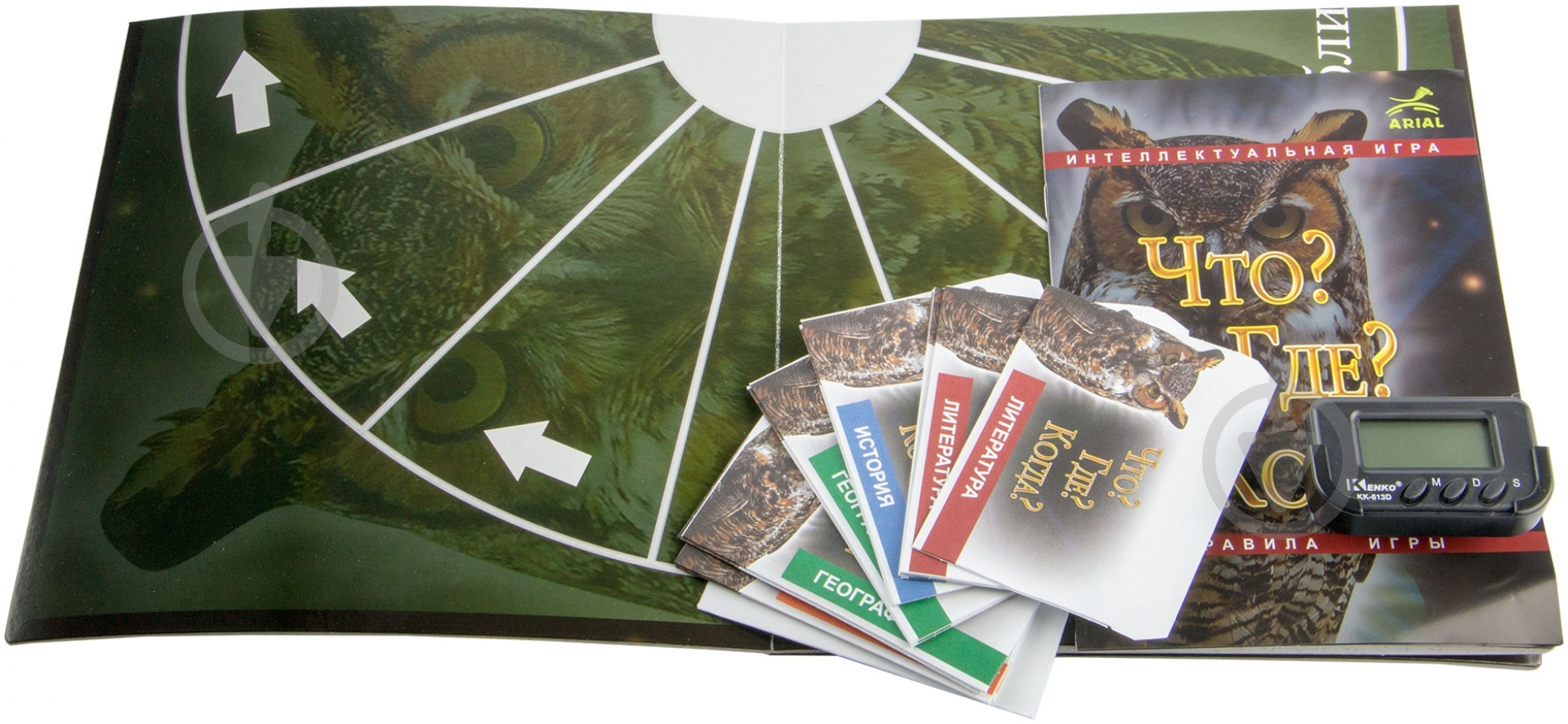 Игра настольная Arial Что? Где? Когда? 4820059910312 - фото 3