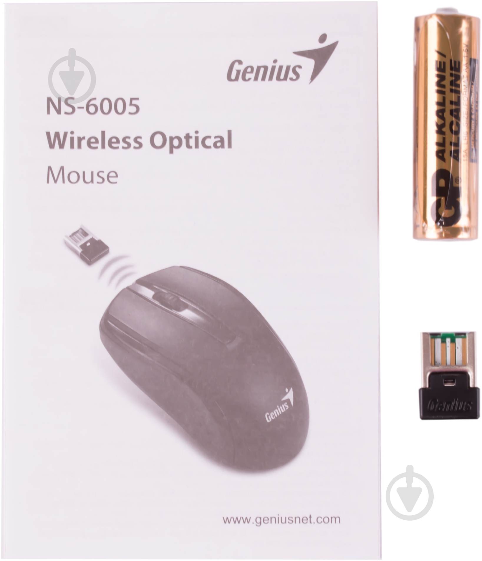 Мышь Genius NS-6005 WL (31030100101) black - фото 6