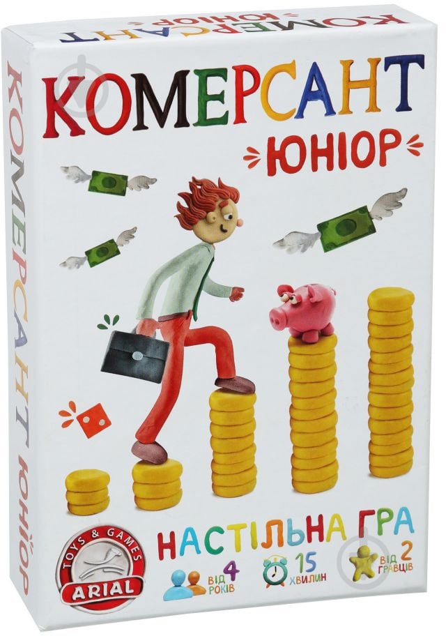 Гра настільна Arial Комерсант Юніор 4820059911043 - фото 1
