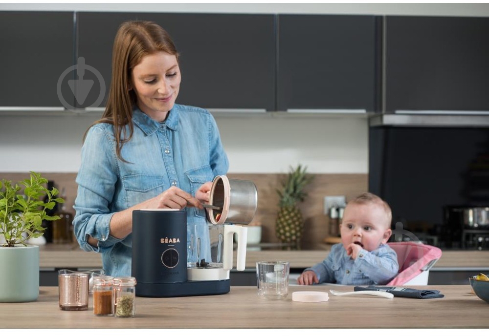 Блендер-пароварка Beaba Babycook Neo синий (912772) - фото 19
