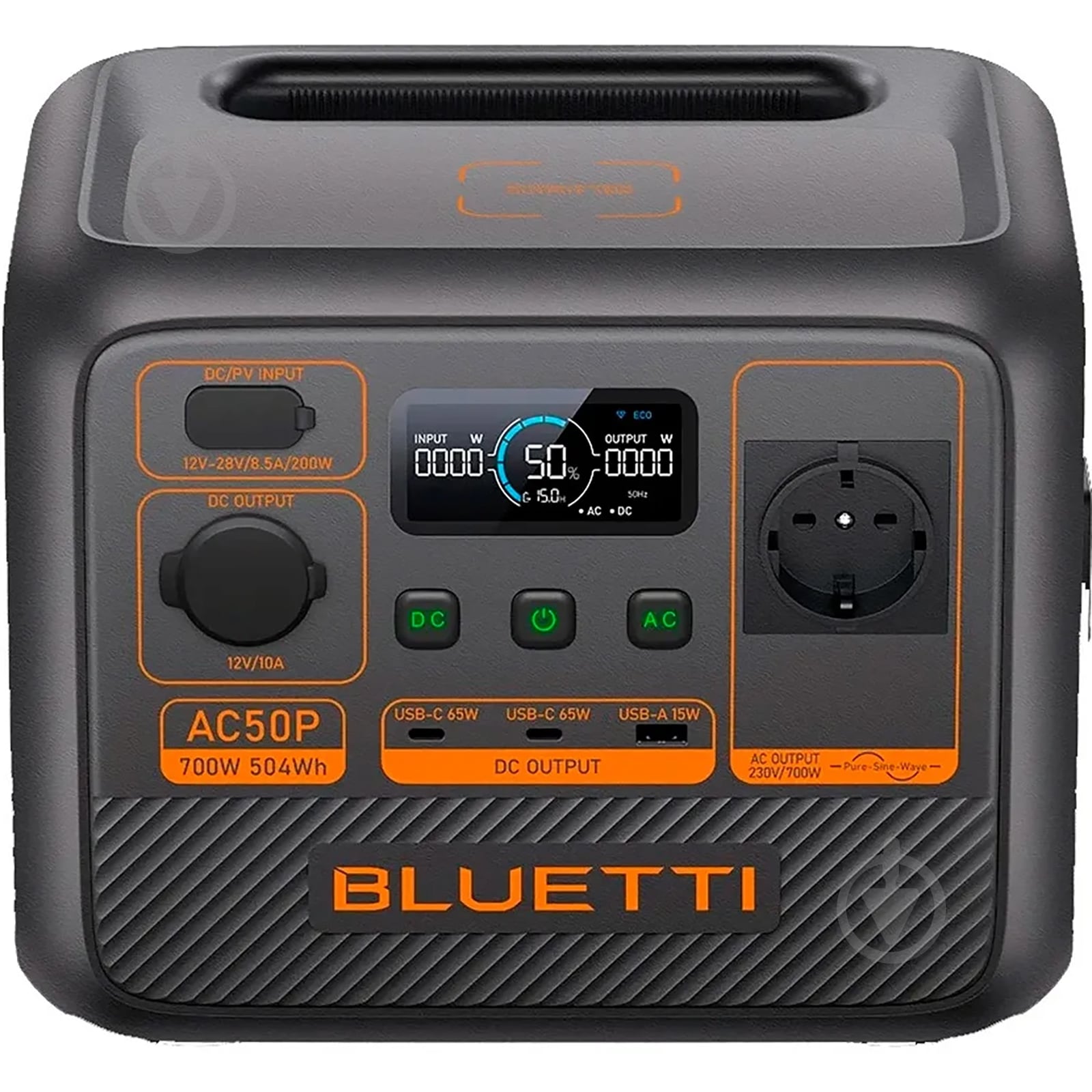 Зарядна станція BLUETTI AC50P (504 Вт·год) - фото 1 Зарядна станція BLUETTI AC50P (504 Вт·год) - фото 1