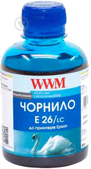 Чернила WWM EPSON XP-600/XP-605/XP-7005 (E26/LC) light cyan - фото 1