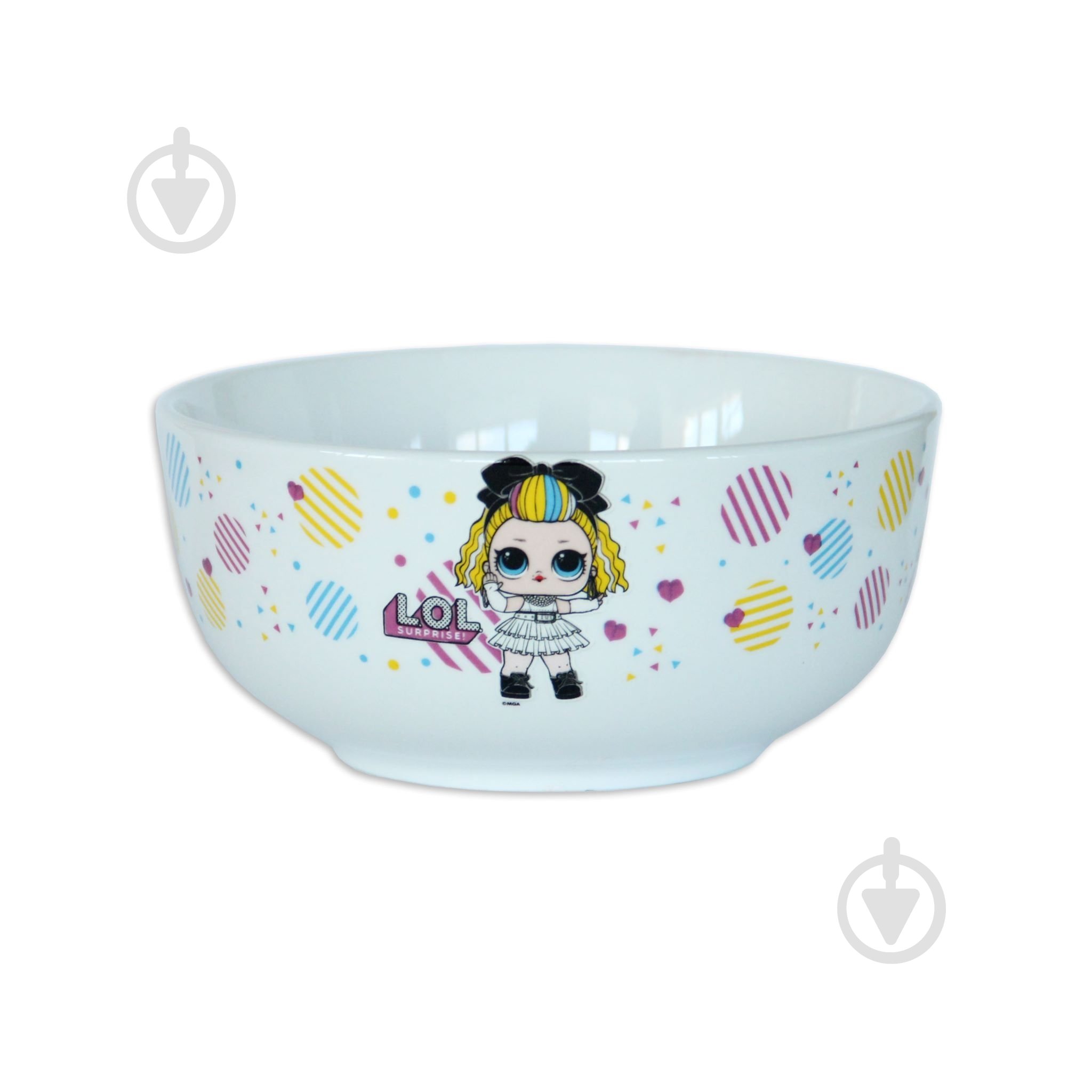 Набір дитячого посуду 80's B.B. 3 предмети L.O.L. SURPRISE! - фото 3
