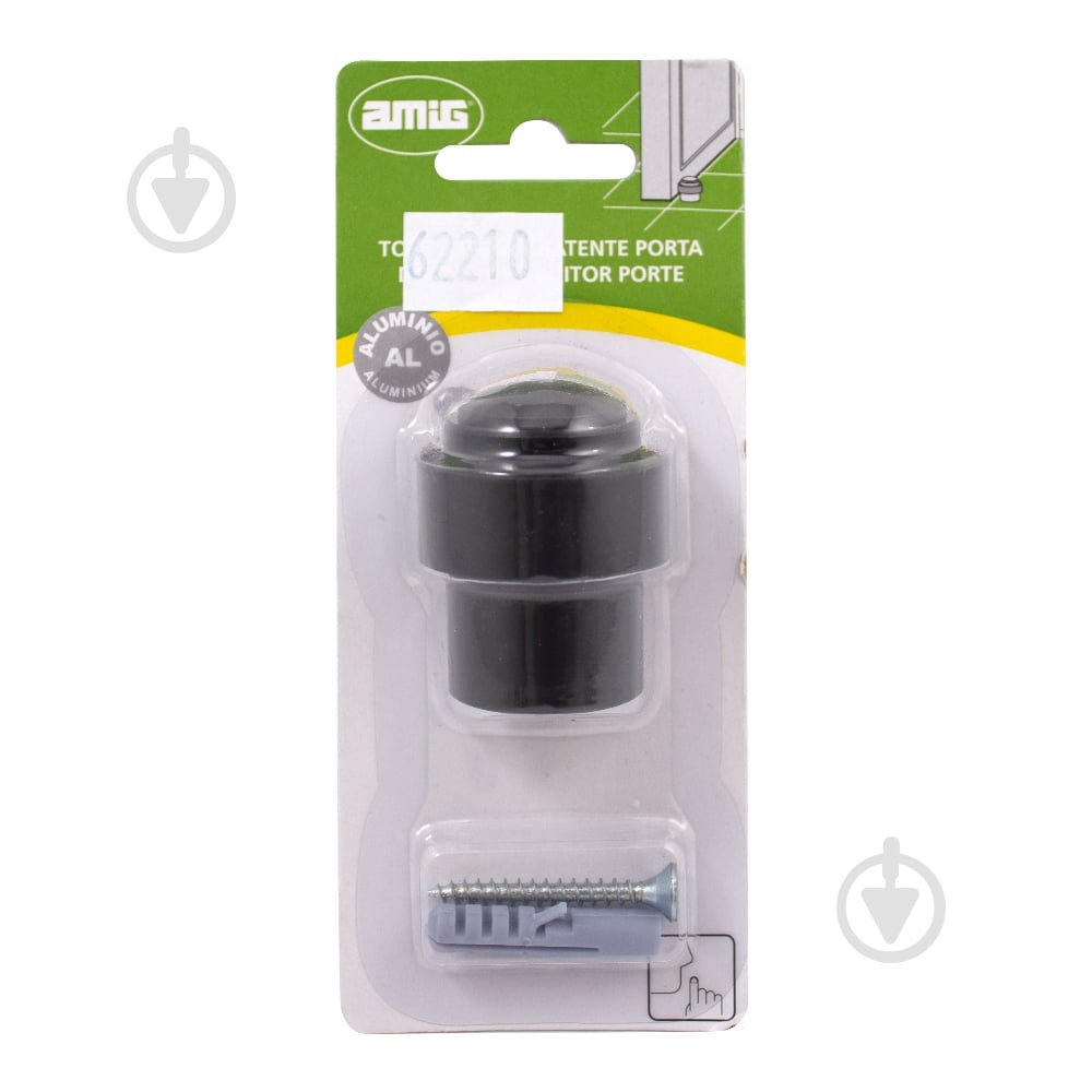 Стопор Amig 206-30 матовый черный - фото 1