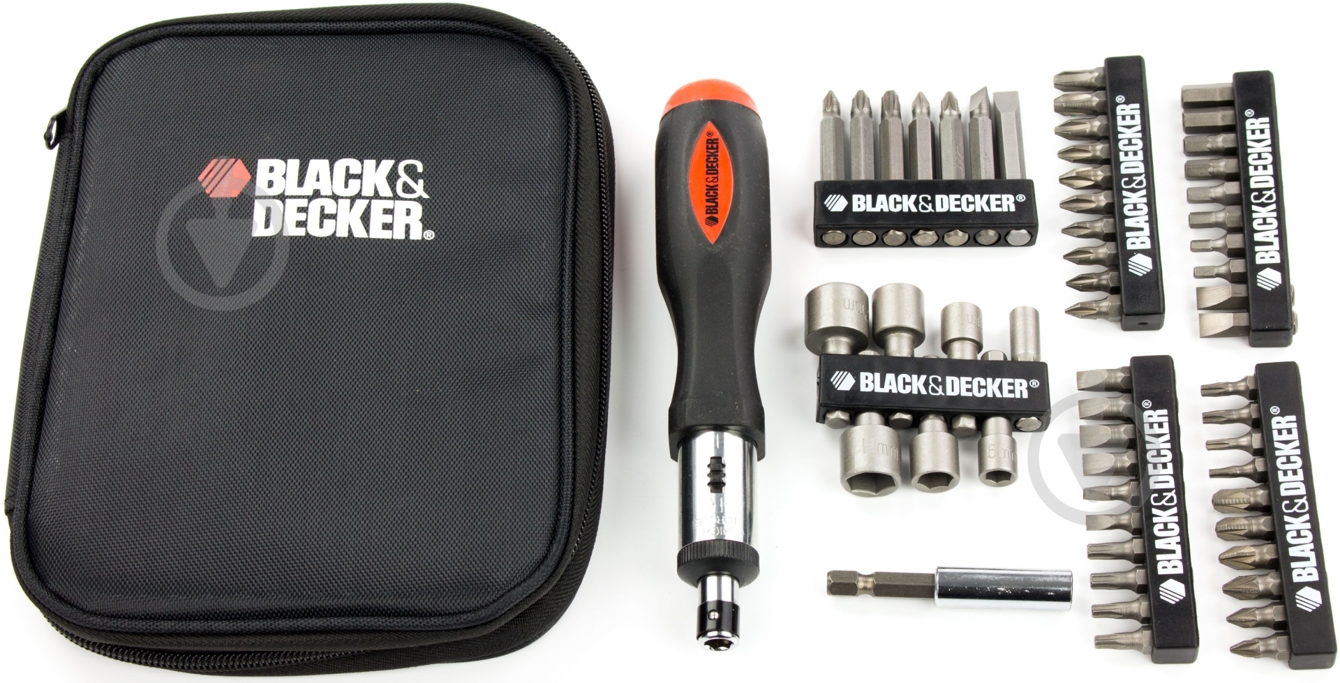 Набор бит Black+Decker 56 шт. A7104-XJ - фото 1