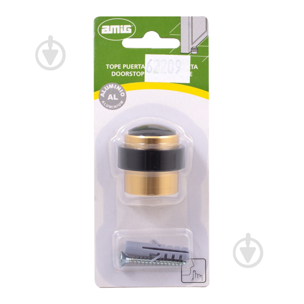 Стопор Amig 205-30 матовая латунь - фото 1