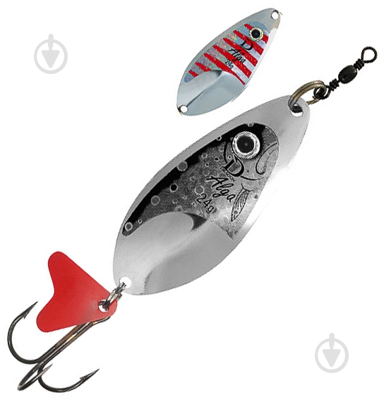 Блесна Dragon Alga 16 г PKO-65-08-701 Silver-gloss/Red - фото 1 Блесна Dragon Alga 16 г PKO-65-08-701 Silver-gloss/Red - фото 1