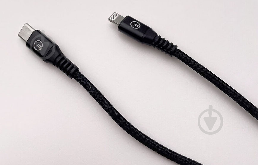 Кабель OneLounge 1,2 м чорний (14123) - фото 8