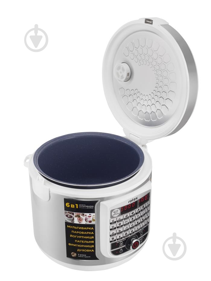 ВІТРИНА! Мультиварка Rotex RMC505-W Excellence - фото 6