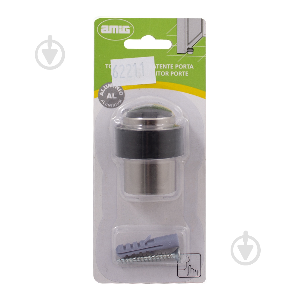 Стопор Amig 206-30 матовый никель - фото 1 Стопор Amig 206-30 матовый никель - фото 1