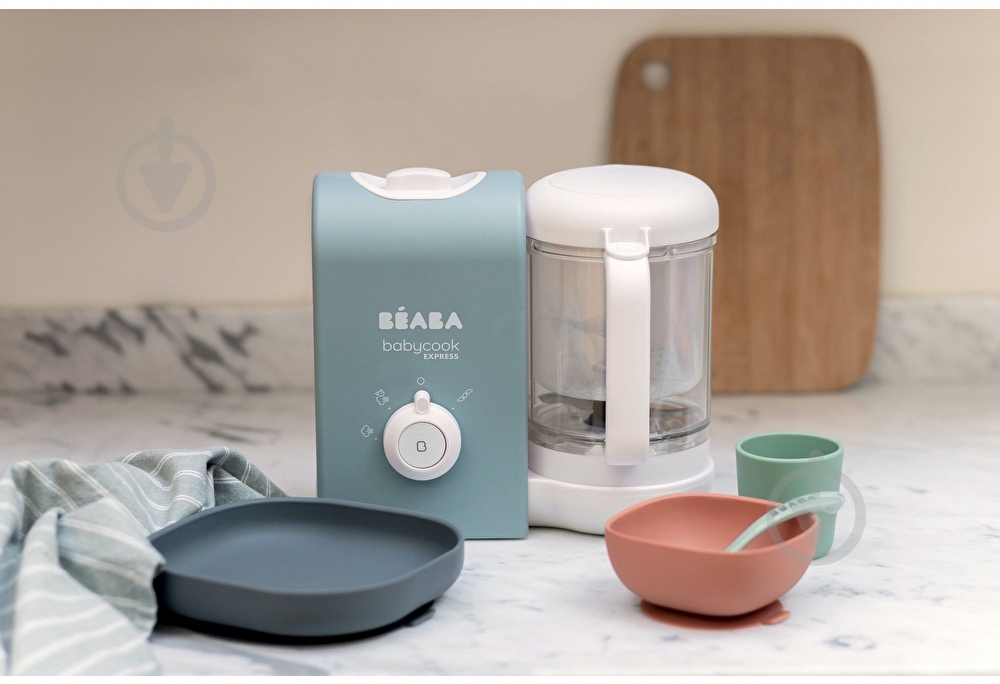 Блендер-пароварка Beaba Babycook Express синий (916303) - фото 12