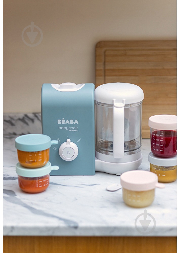 Блендер-пароварка Beaba Babycook Express синий (916303) - фото 10