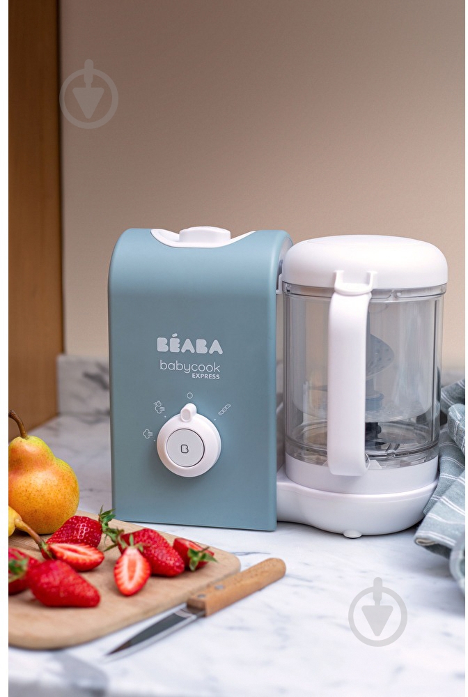 Блендер-пароварка Beaba Babycook Express синий (916303) - фото 9