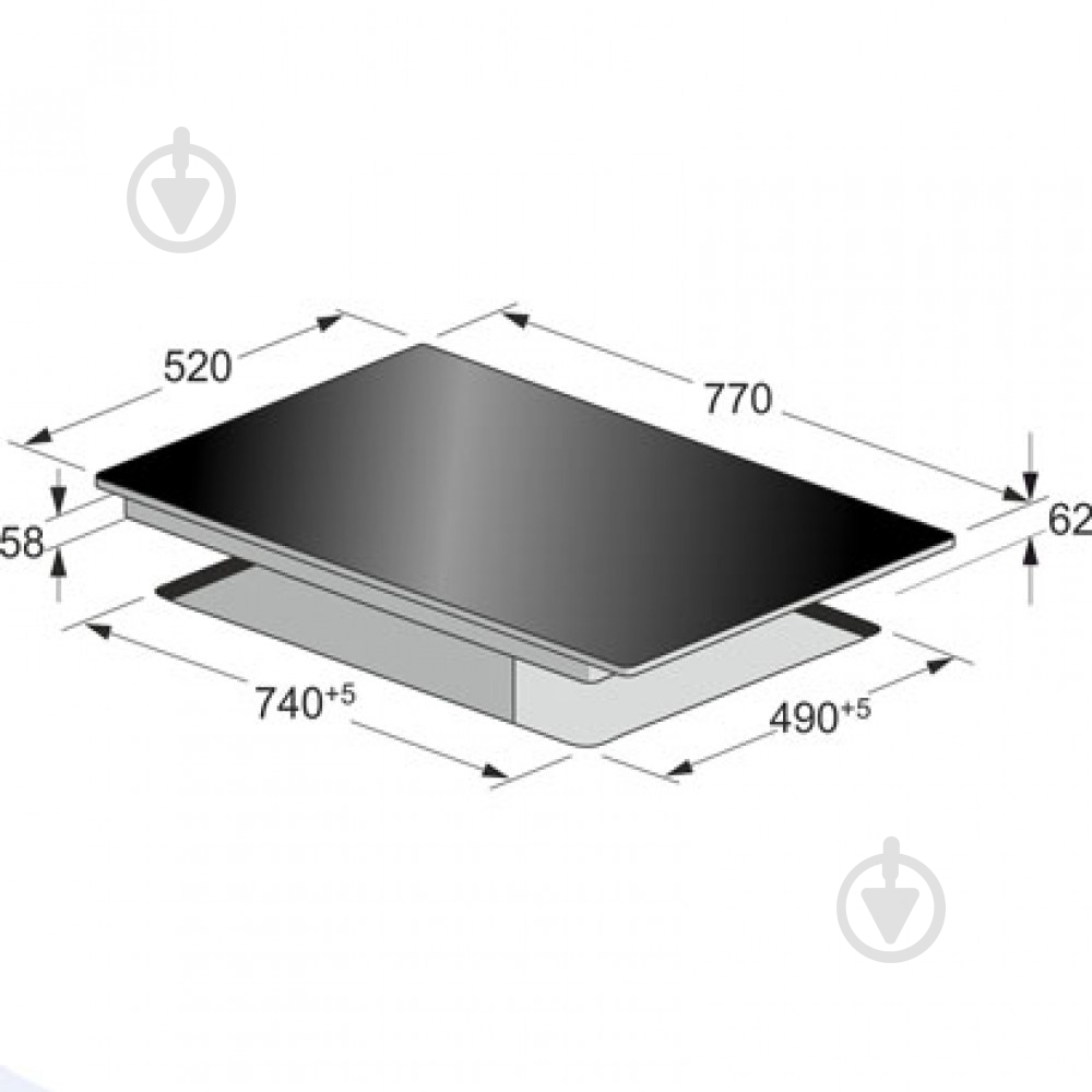 Варочная поверхность индукционная Kaiser KCT 7797 FI ElfEm - фото 2