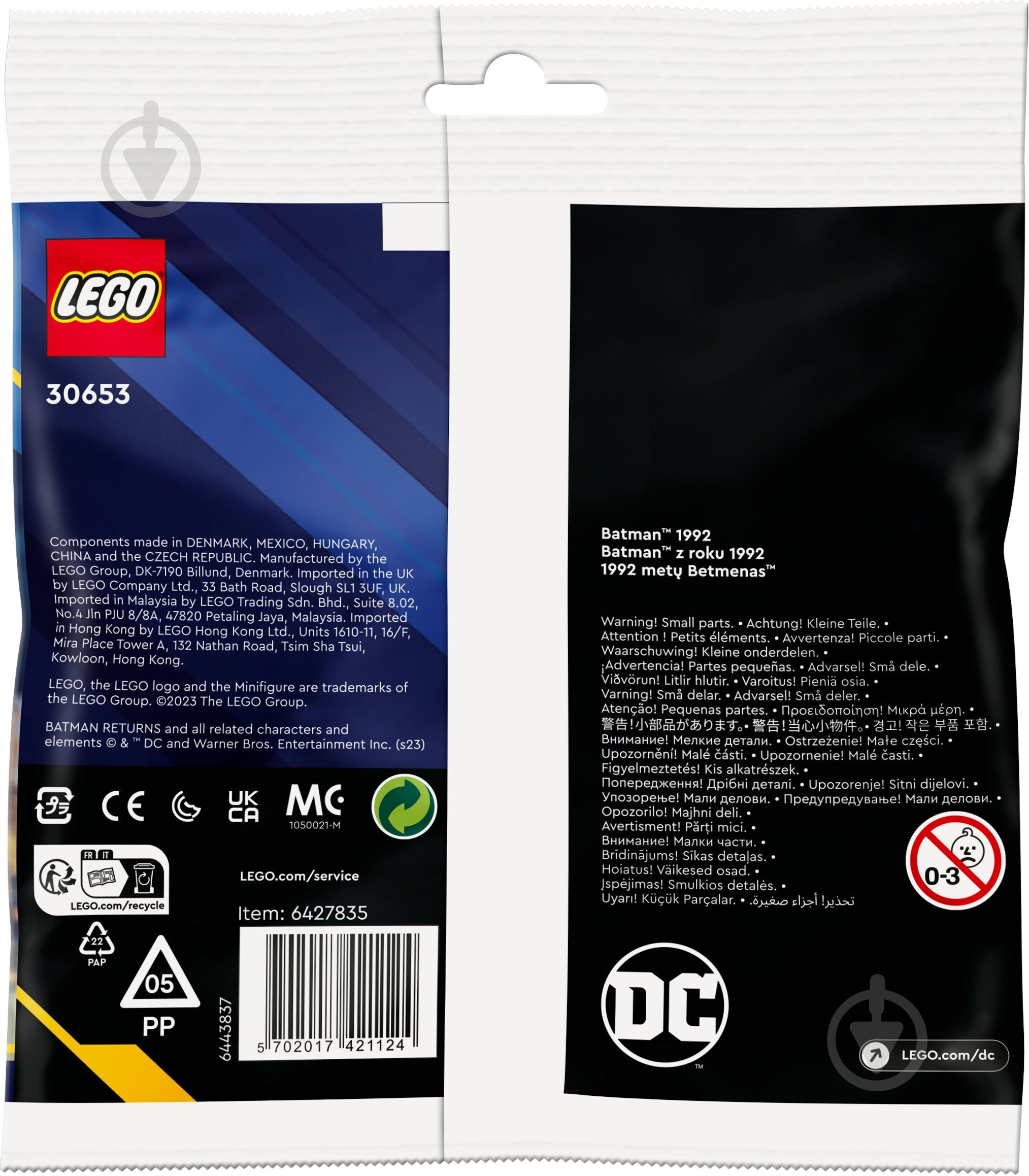 Конструктор LEGO Super Heroes DC Бэтмен 1992 30653 - фото 2