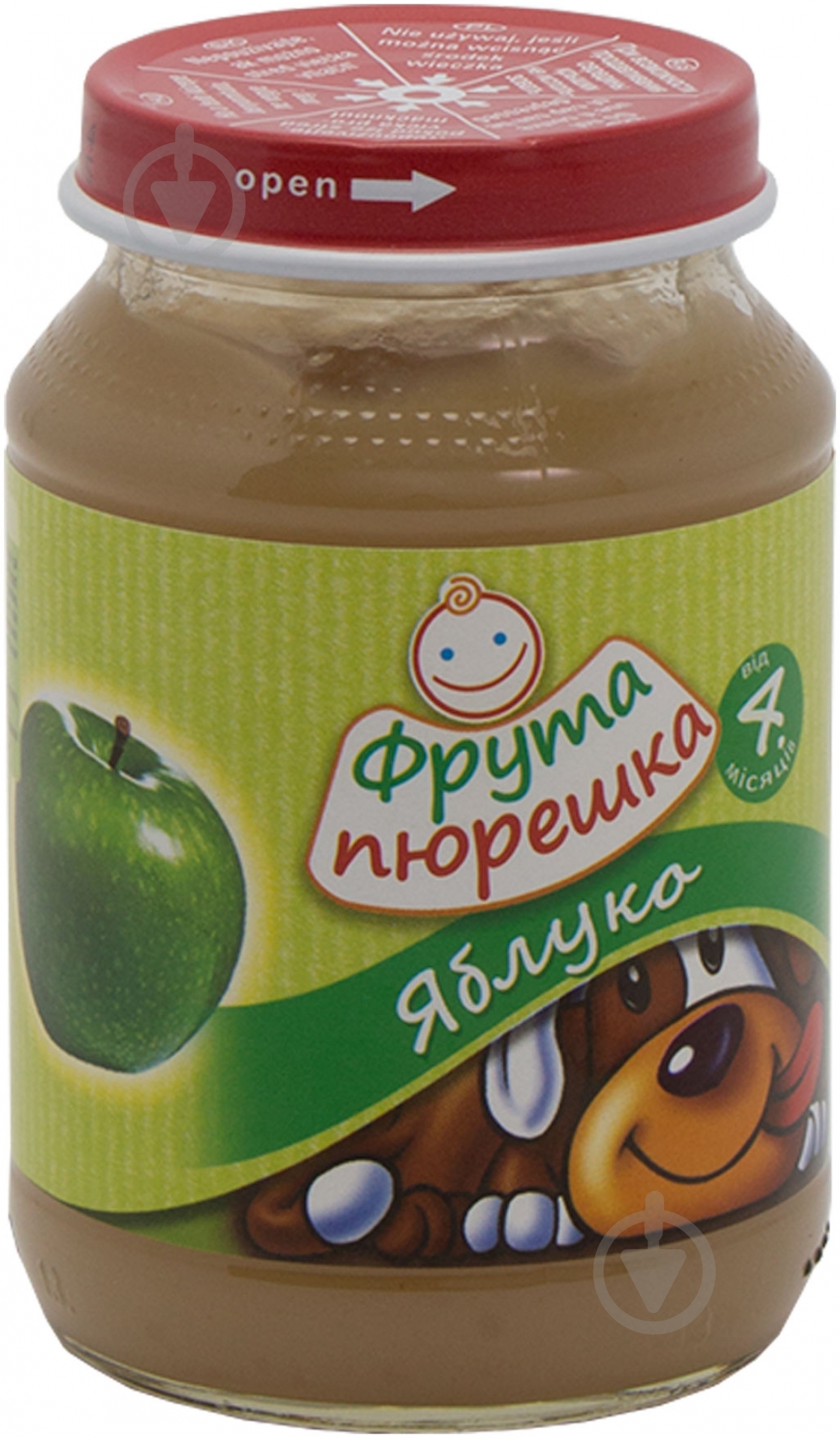 Пюре Фрута Пюрешка Яблоко 200 г 8595139766511 - фото 1 Пюре Фрута Пюрешка Яблоко 200 г 8595139766511 - фото 1