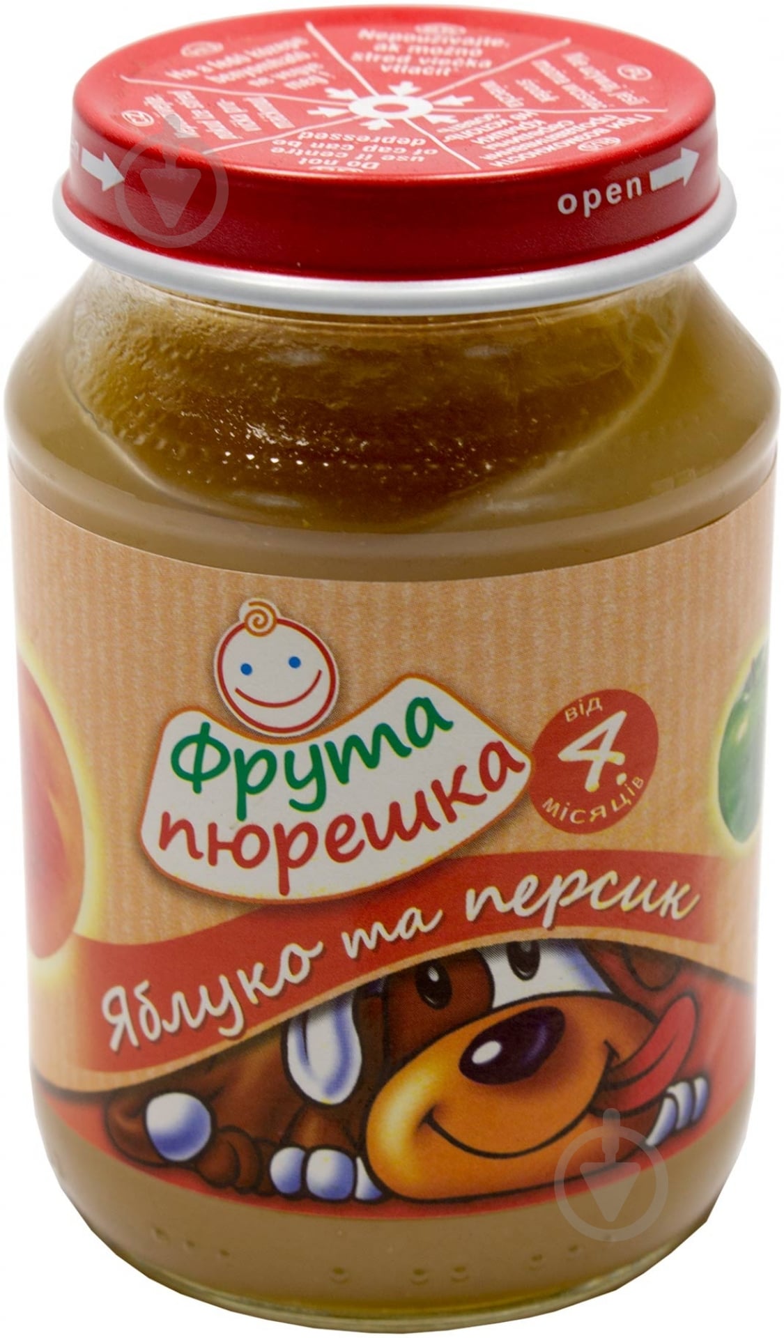 Пюре Фрута Пюрешка Яблоко и персик 190 г 8595139766528 - фото 3 Пюре Фрута Пюрешка Яблоко и персик 190 г 8595139766528 - фото 3