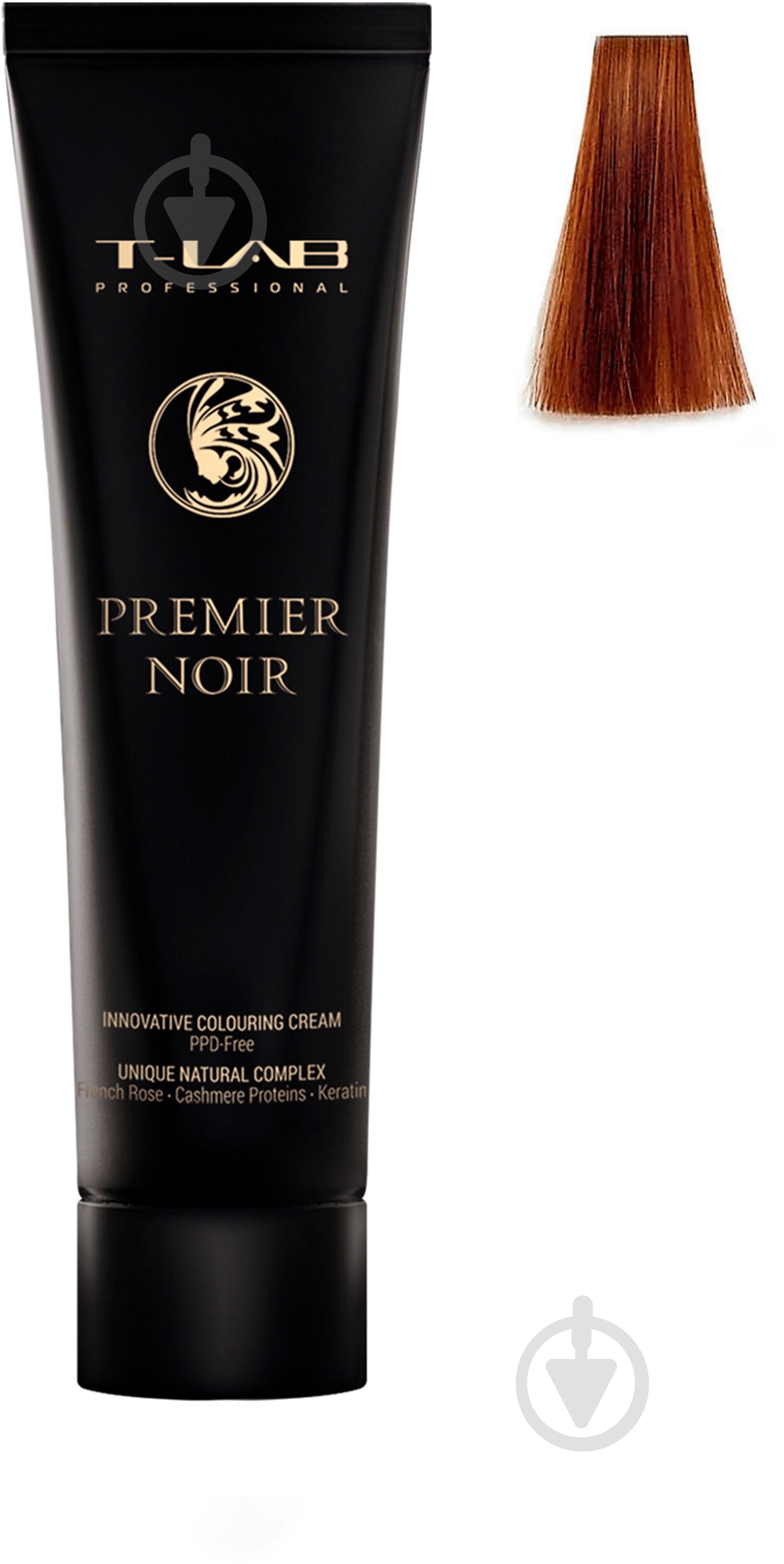 Крем-краска T-LAB Professional Professional Premier Noir 7.43 медный золотистый блонд 100 мл - фото 1 Крем-краска T-LAB Professional Professional Premier Noir 7.43 медный золотистый блонд 100 мл - фото 1