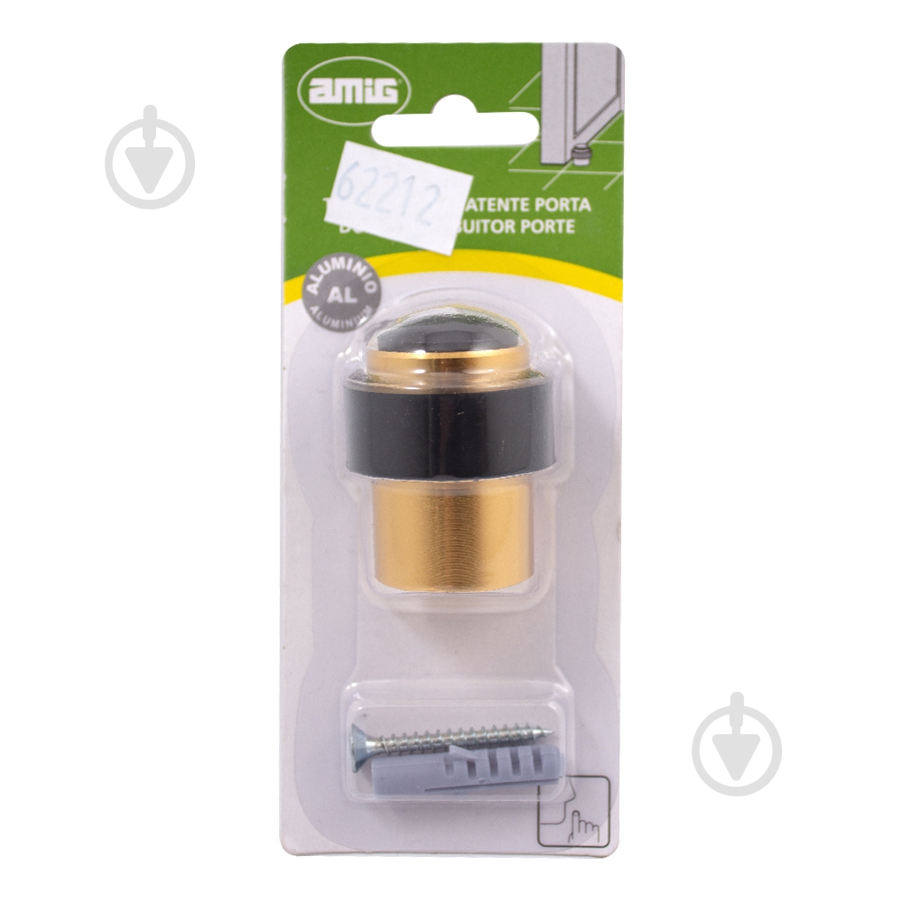 Стопор Amig 206-30 матовая латунь - фото 1 Стопор Amig 206-30 матовая латунь - фото 1