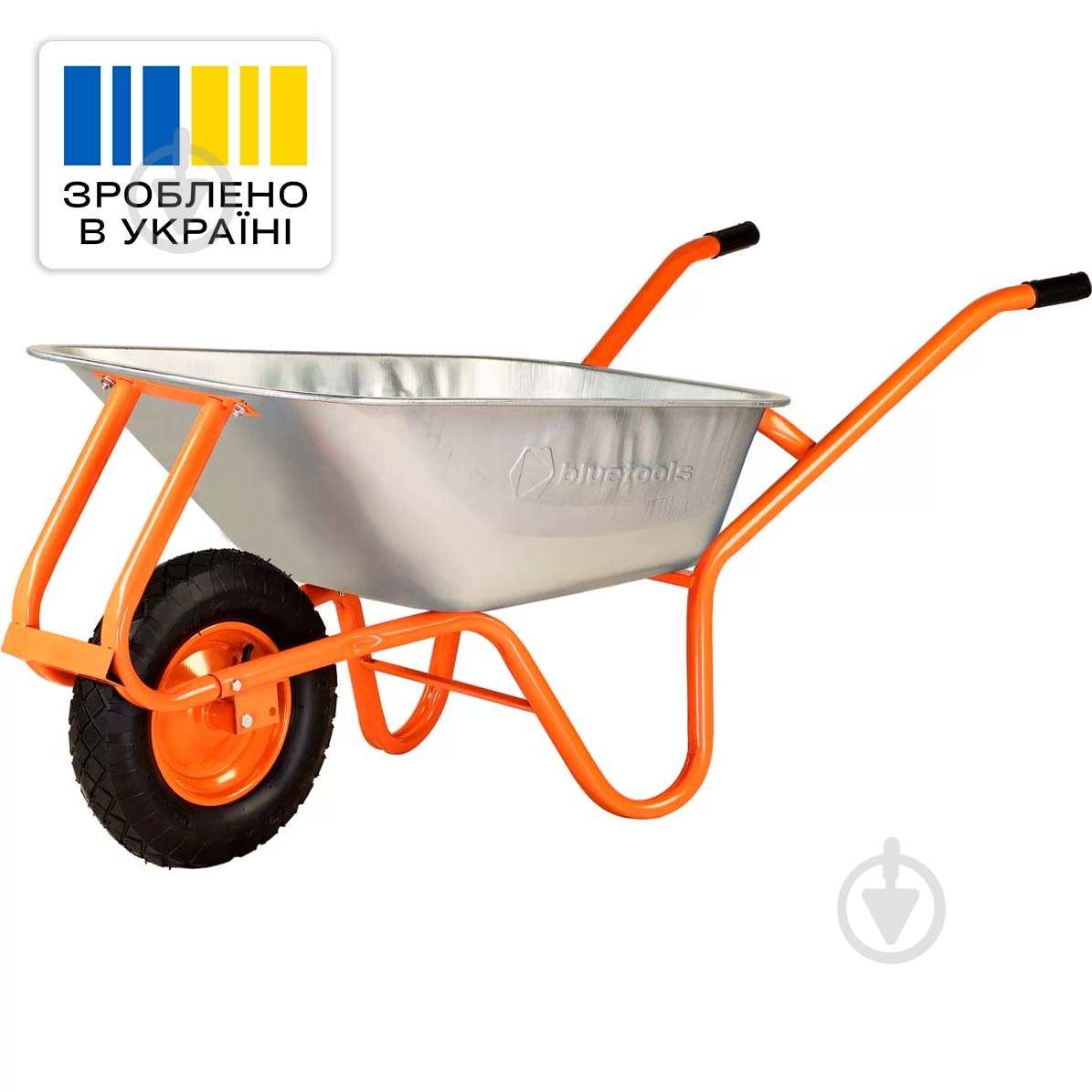 ᐉ Тачка садово-строительная BLUETOOLS 90 л до 180 кг Formula 1