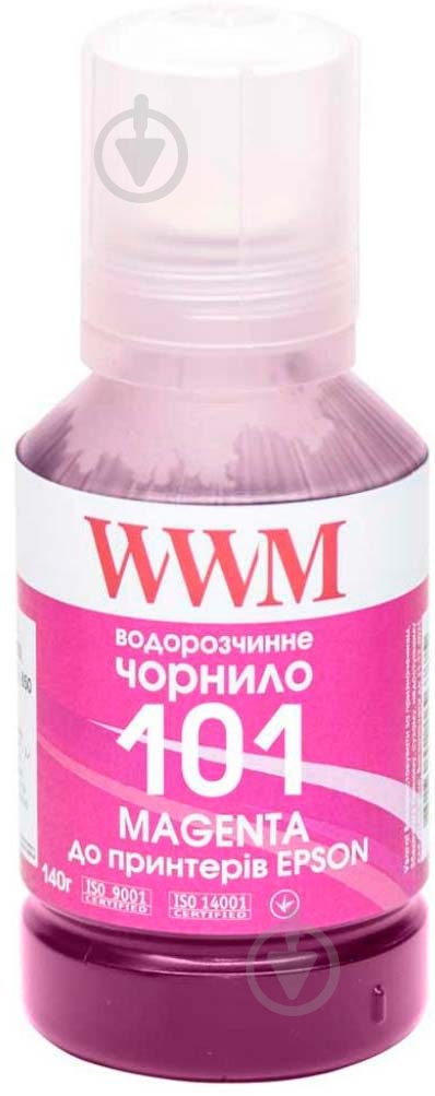 Чернила WWM EPSON L4150/4160 140г (E101M) magenta - фото 1