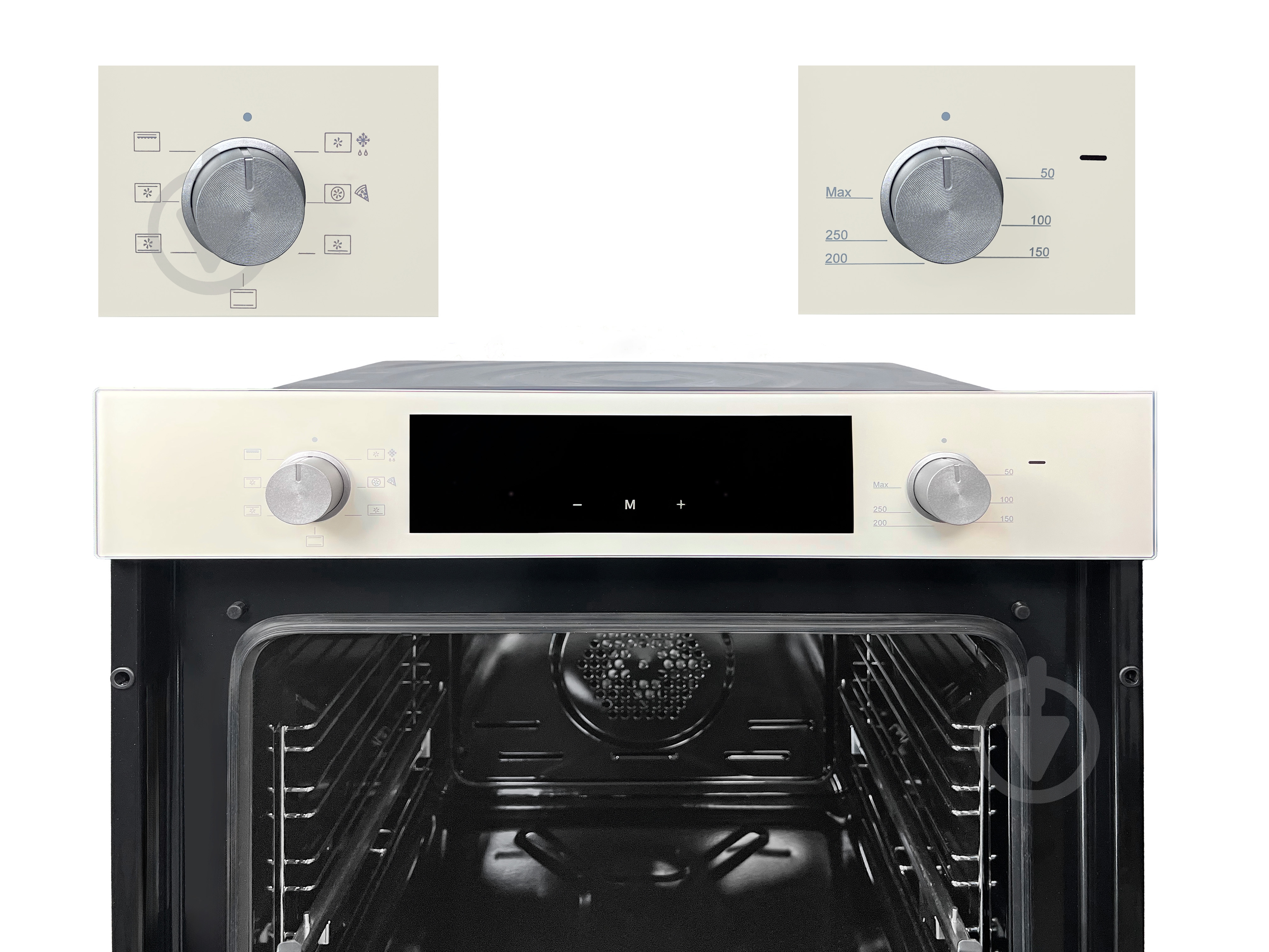 Духова шафа Borgio OME 307.02 B Ivory Glass - фото 5