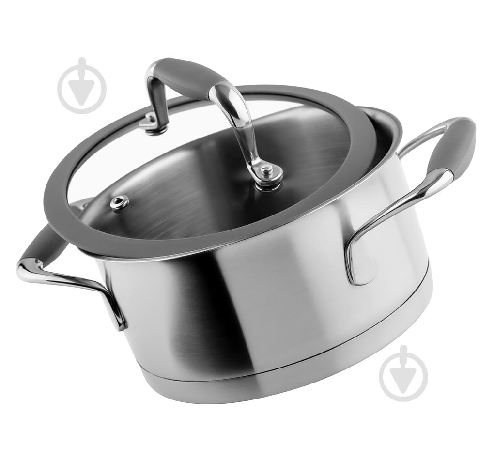Каструля з кришкою Vinzer 2.4 л Profi Series 89183 - фото 2