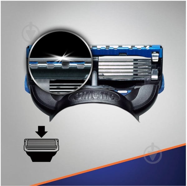 Сменный картридж Gillette Fusion 5 Proglide 12 шт. - фото 7 Сменный картридж Gillette Fusion 5 Proglide 12 шт. - фото 7