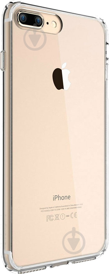 Чехол-накладка OneLounge SilicolDots для Apple iPhone 7 Plus / Apple iPhone 8 Plus (3979) transparent - фото 2