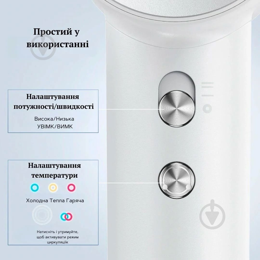 ВИТРИНА! Фен Laifen Swift LF03-WHS-EU белый - фото 10