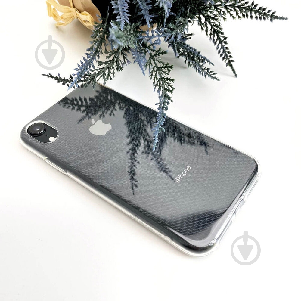 Чехол-накладка OneLounge SilicolDots для Apple iPhone XR (6960) transparent - фото 4