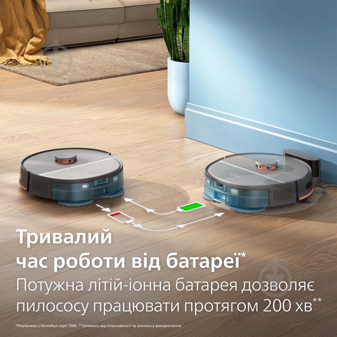 ВИТРИНА! Робот-пылесос Philips 5000 Series XU5100/10 grey - фото 8