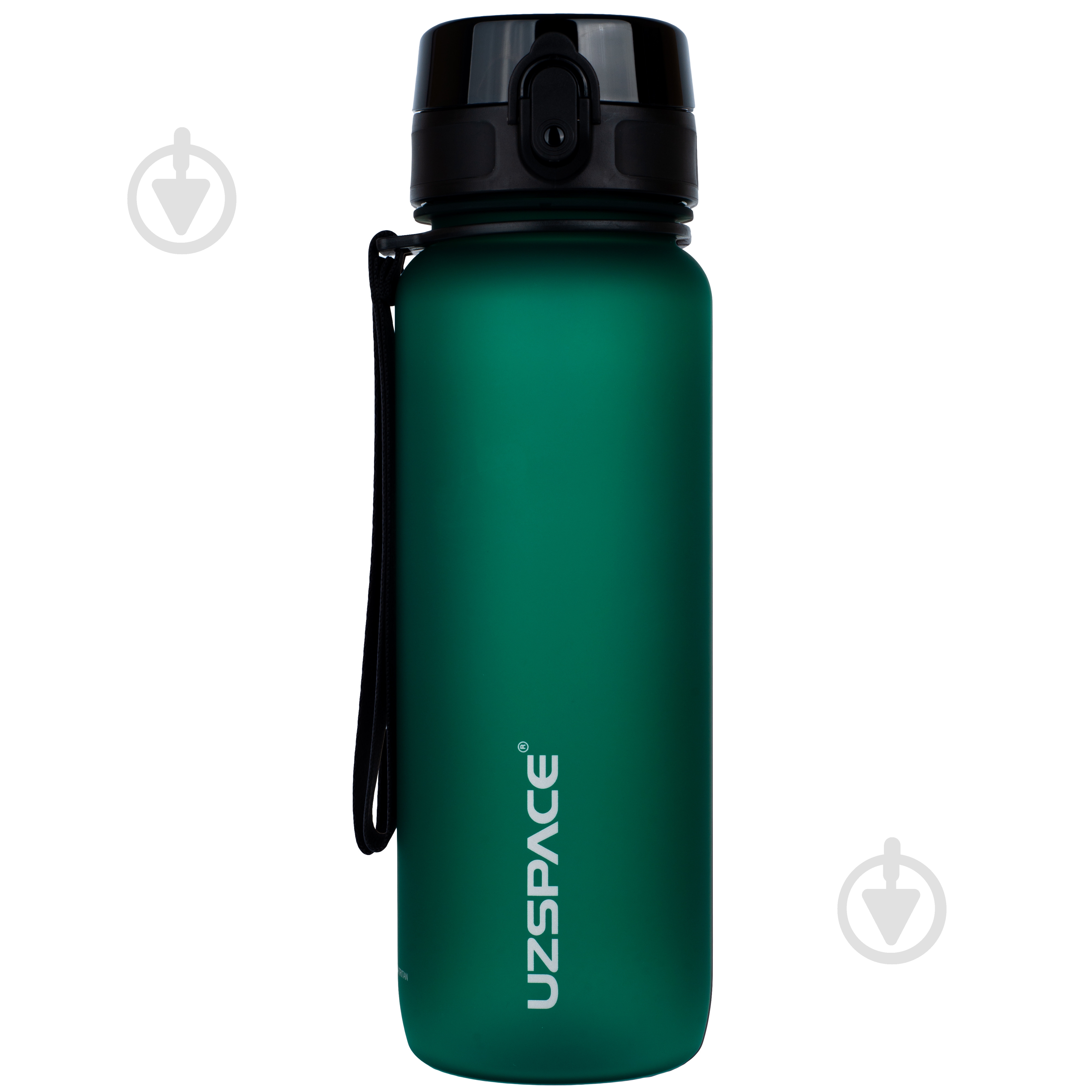 Бутылка для воды Uzspace Frosted 800 мл зеленый - фото 1 Бутылка для воды Uzspace Frosted 800 мл зеленый - фото 1