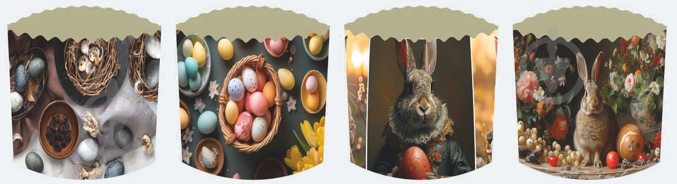 Форма для кулича бумажная d 70 мм - фото 2