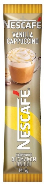 Кавовий напій Nescafe Vanilla cappuccino 14 г - фото 1