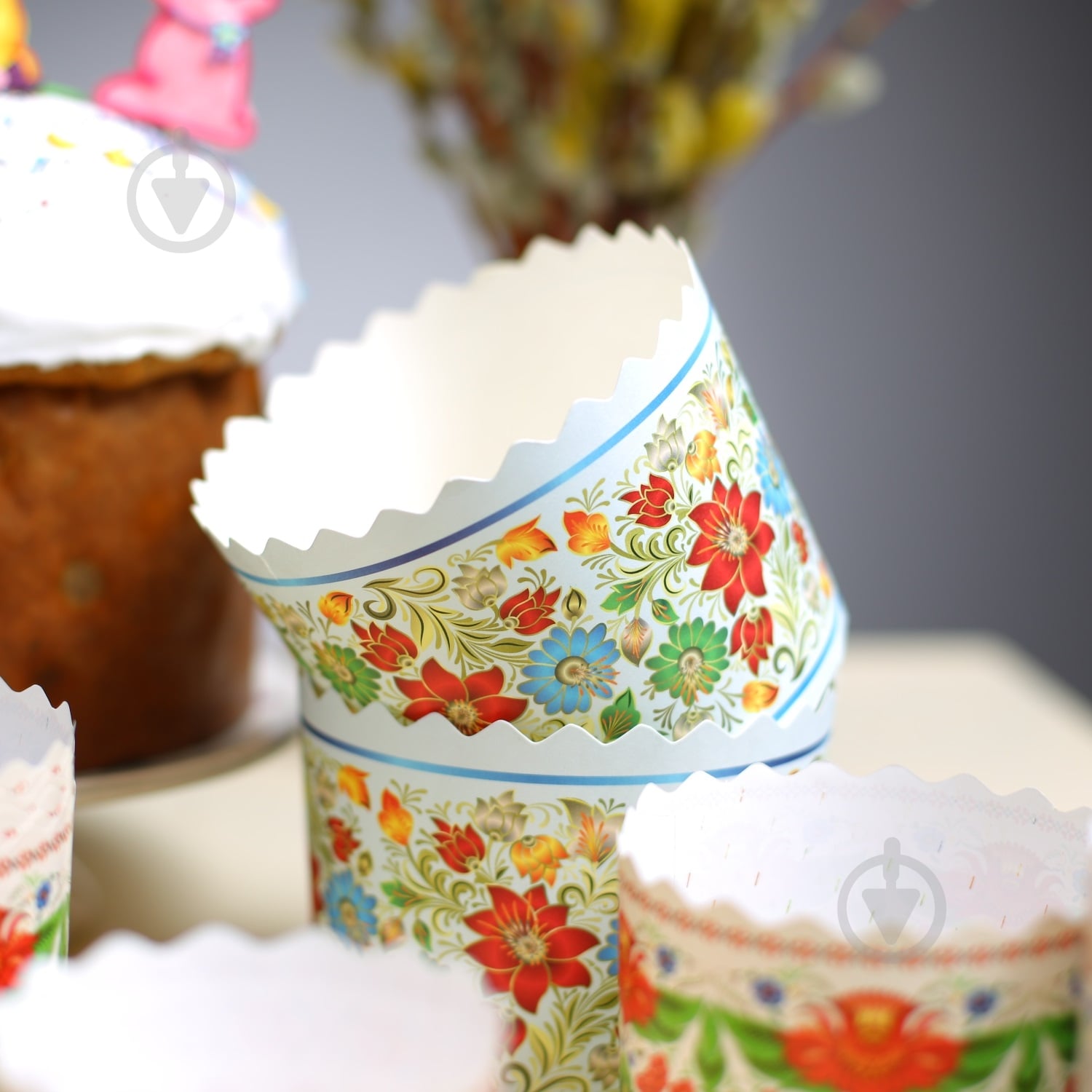 Форма для кулича бумажная d 90 мм - фото 7