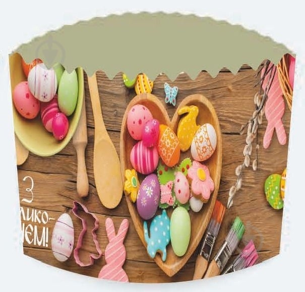 Форма для кулича бумажная d 110 мм - фото 2 Форма для кулича бумажная d 110 мм - фото 2