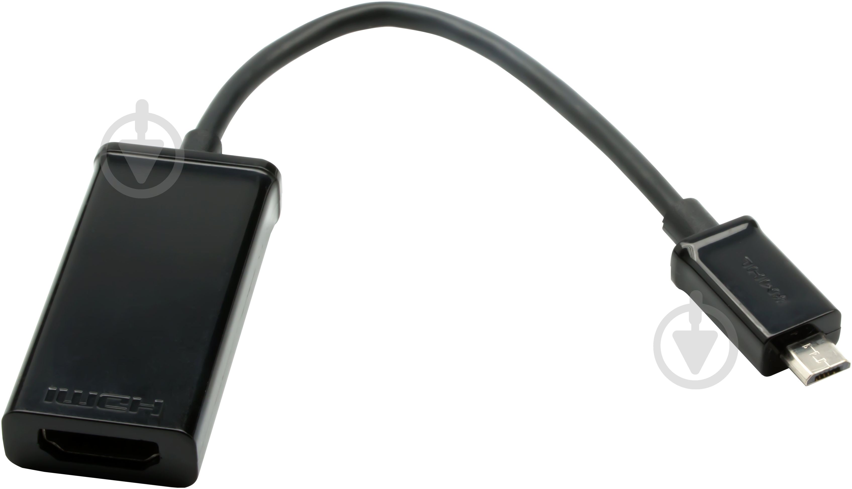 Кабель Sven microUSB – HDMI F (MHL) 0.2 м черный (MHL 5pin 0.2m (SVEN)) - фото 1
