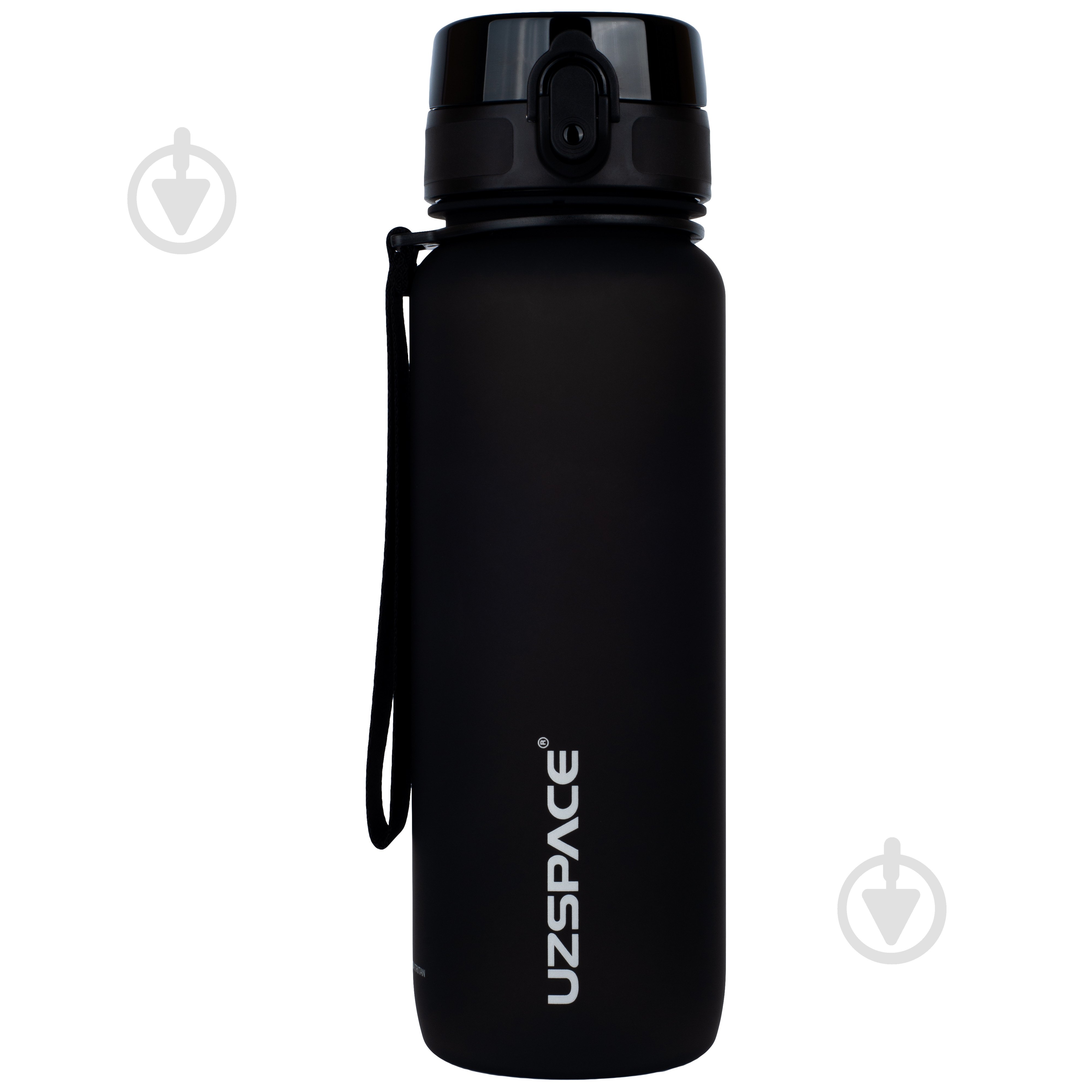 Пляшка для води Uzspace 3053 800 мл чорний - фото 1