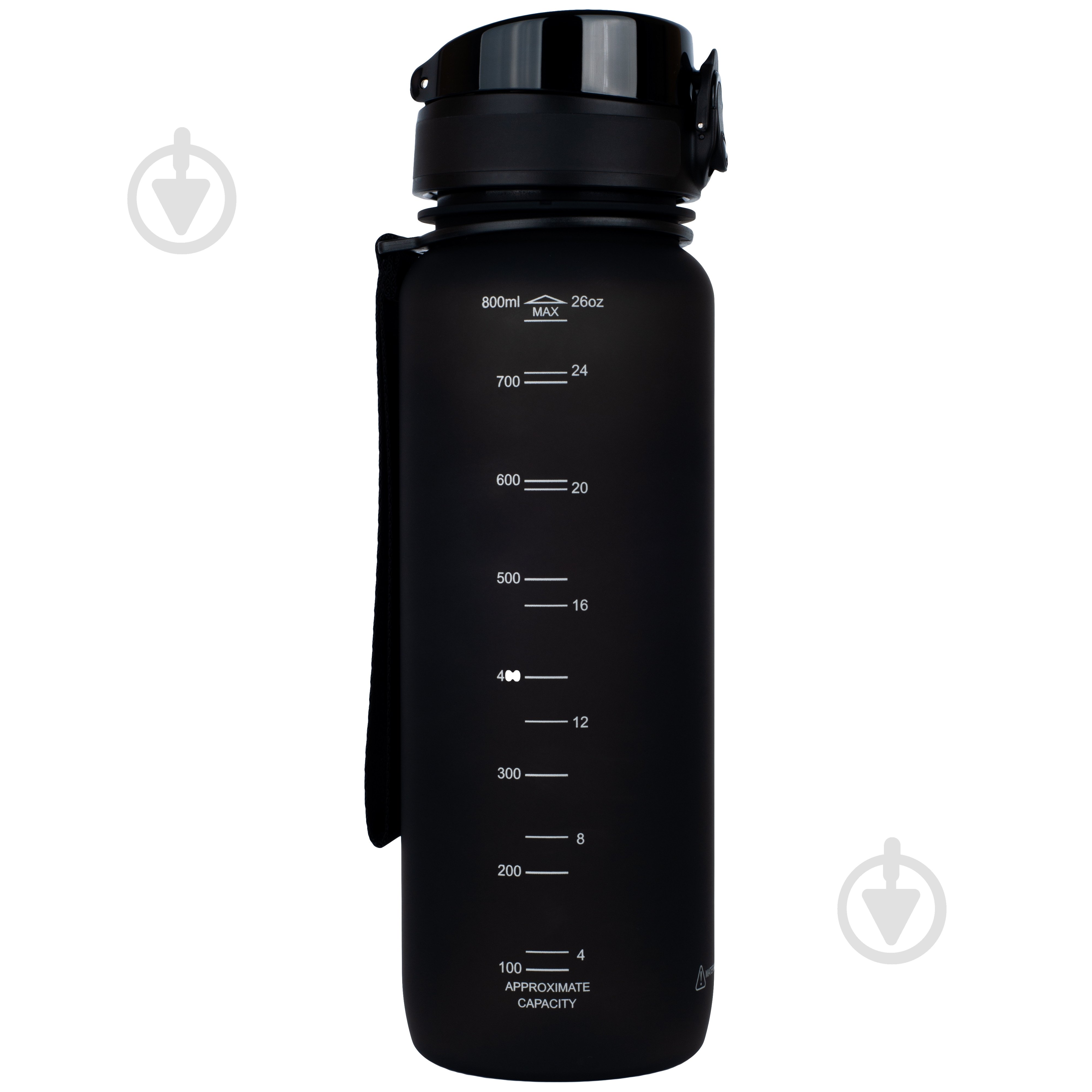Пляшка для води Uzspace 3053 800 мл чорний - фото 2