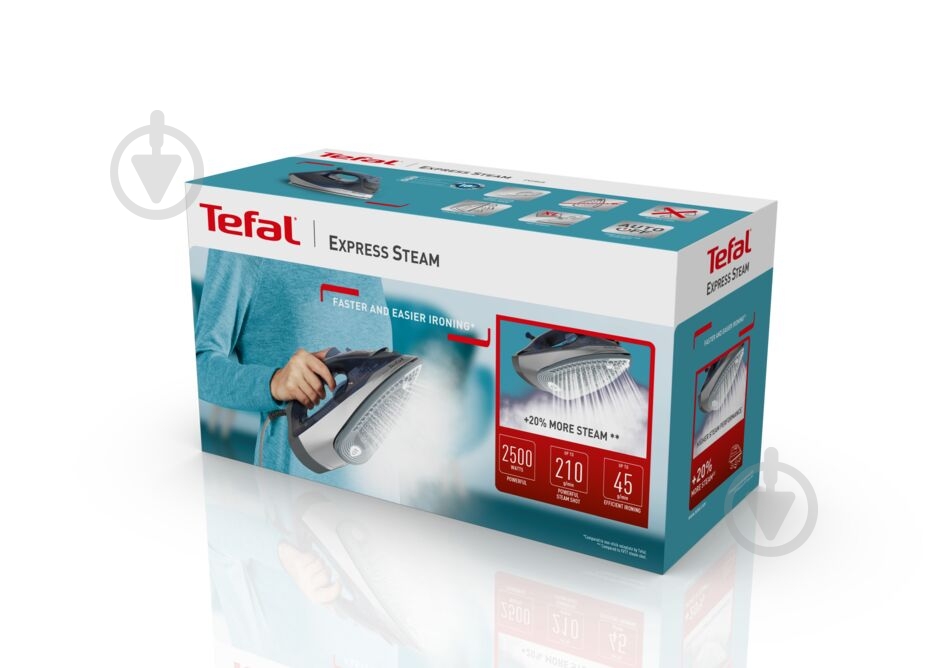 Утюг Tefal Express Steam FV2868E0 - фото 7 Утюг Tefal Express Steam FV2868E0 - фото 7