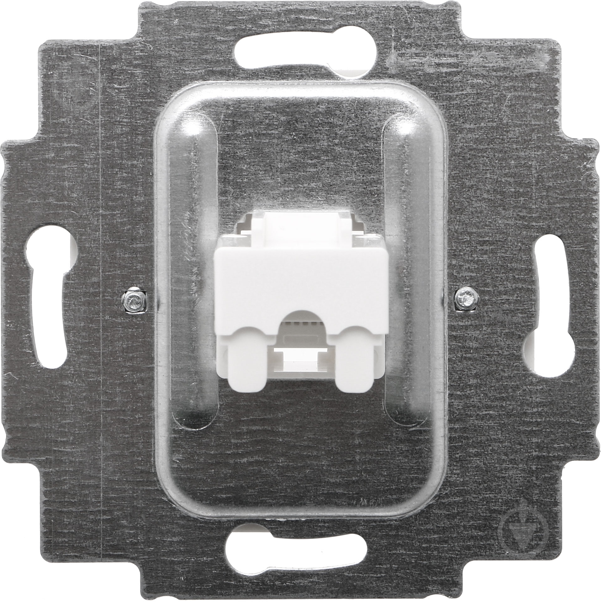 Розетка компьютерная + телефонная ABB Basic 55 белый 2561-94-507 DIY - фото 3