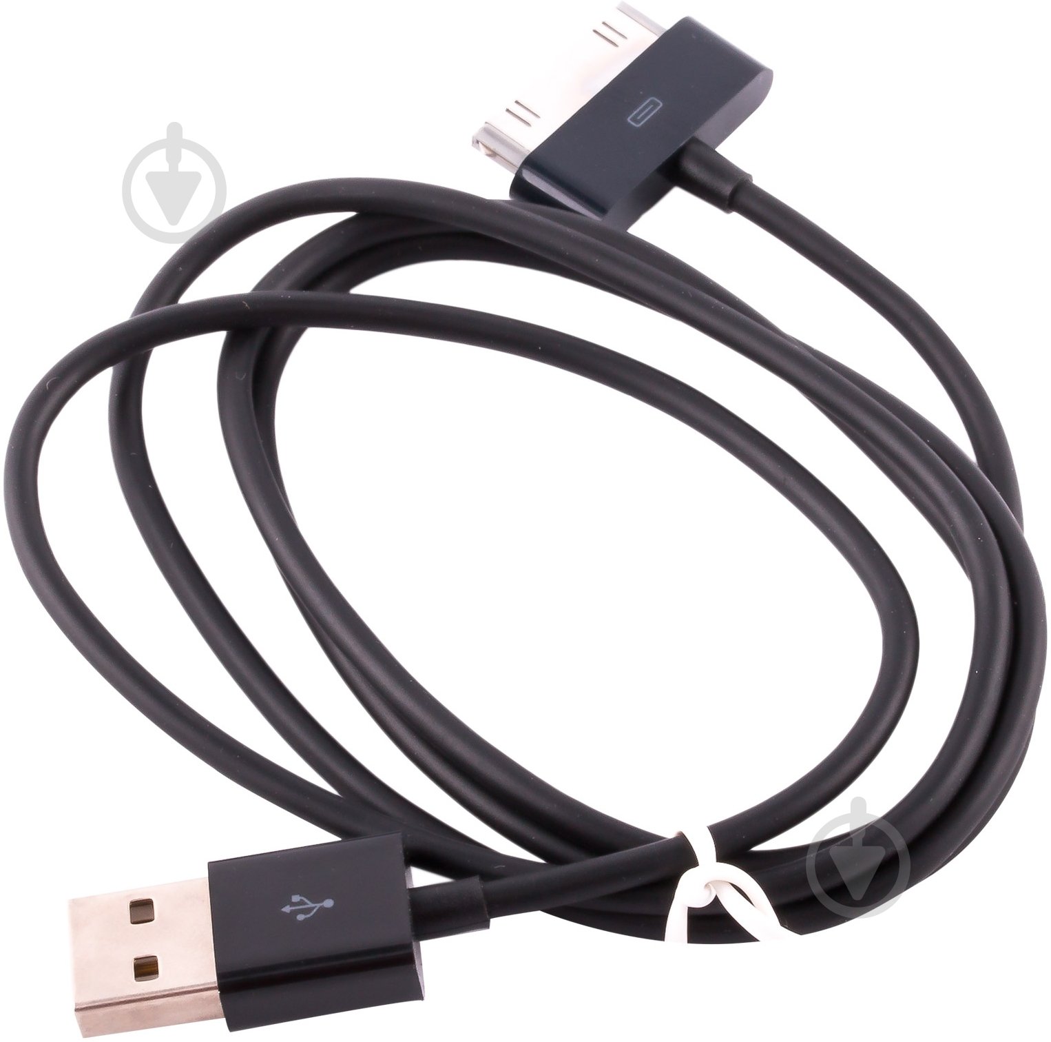 Кабель Luxe Cube 1 м черный (30PIN TO USB BLACK) - фото 2