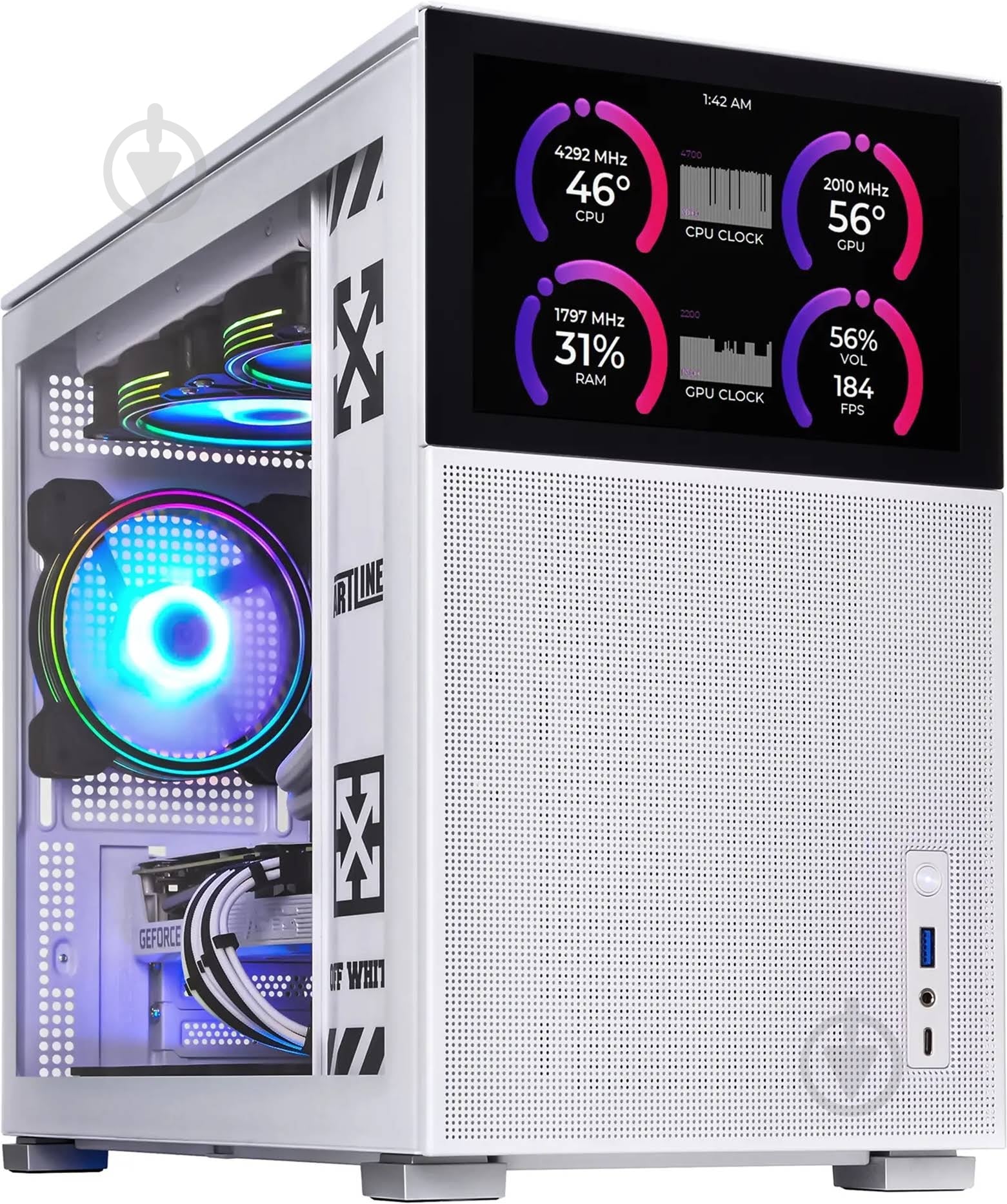 Компьютер Artline Gaming D31WHITE (D31Whitev80) white - фото 1 Компьютер Artline Gaming D31WHITE (D31Whitev80) white - фото 1